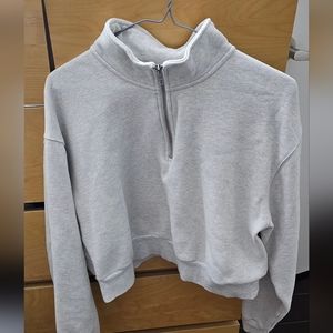 TNA Cozy Fleece Perfect 1/4 Zip Sweatshirt